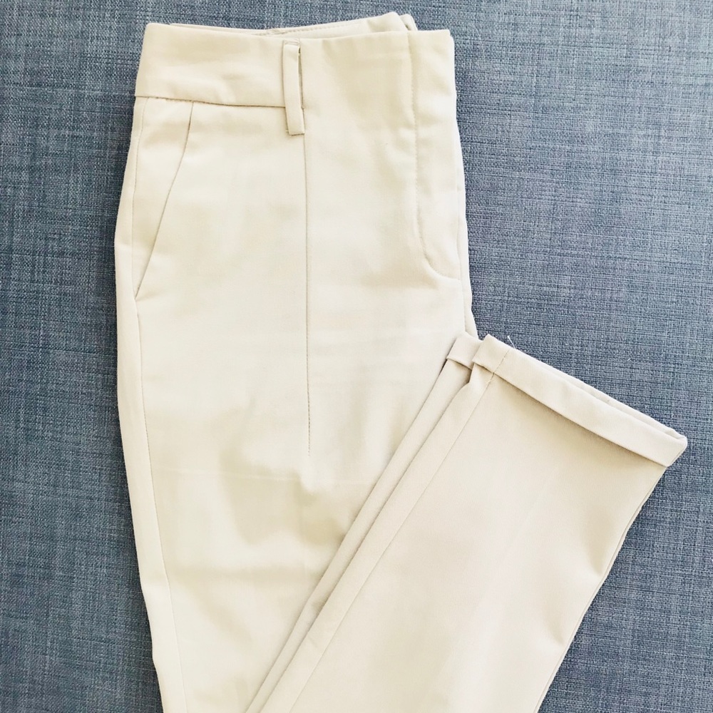 Tan Ankle Slacks